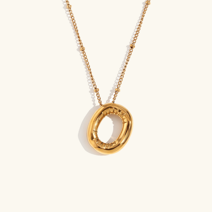 Clarisa™ | Necklace with Gold Initial