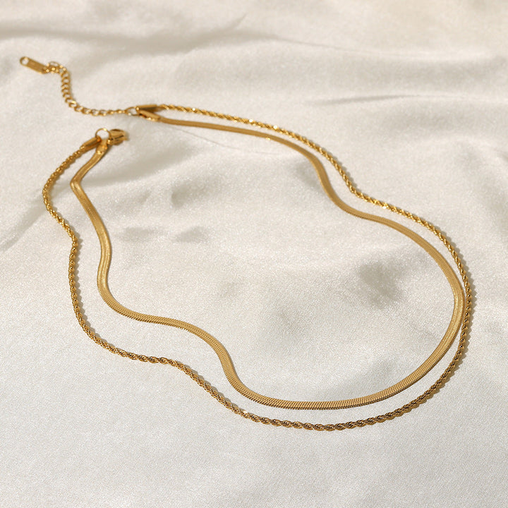Hailey™ | Layered Gold Chain Necklace
