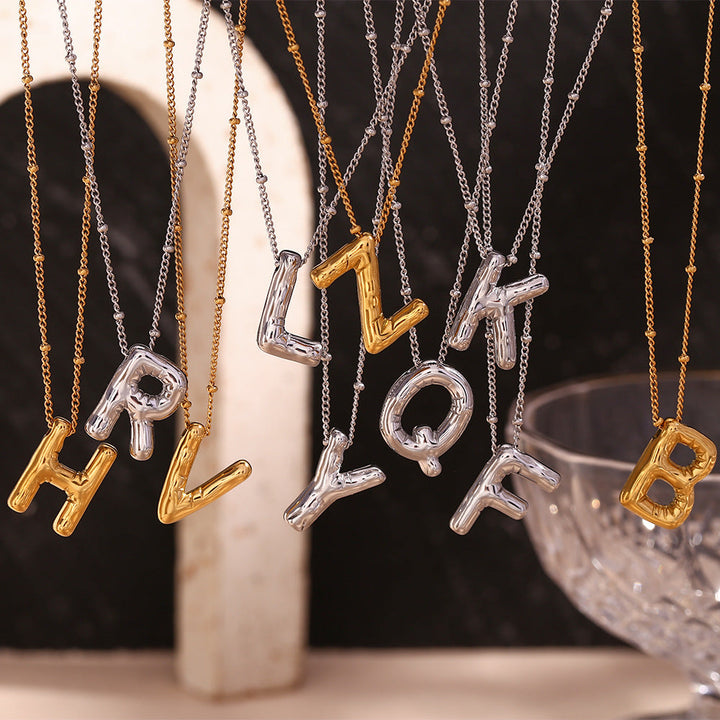Clarisa™ | Necklace with Gold Initial