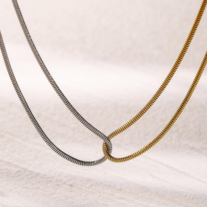 Talia™ | Two-tone Necklace