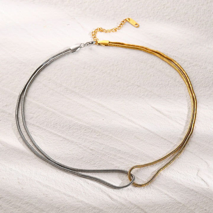 Talia™ | Two-tone Necklace
