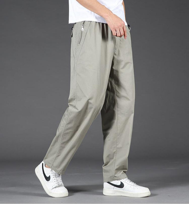Leonard - Relaxed Fit Cotton Trousers