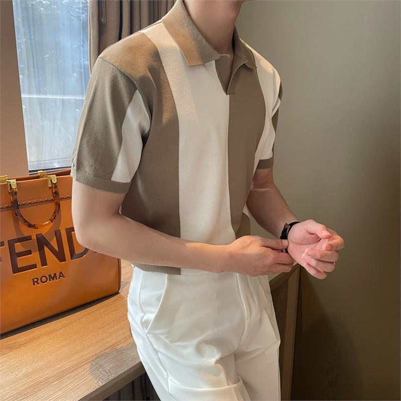 Luigi - Trendy Striped Polo