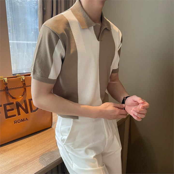 Luigi - Trendy Striped Polo