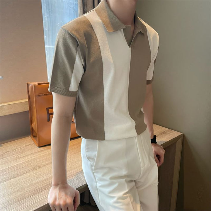 Luigi - Trendy Striped Polo