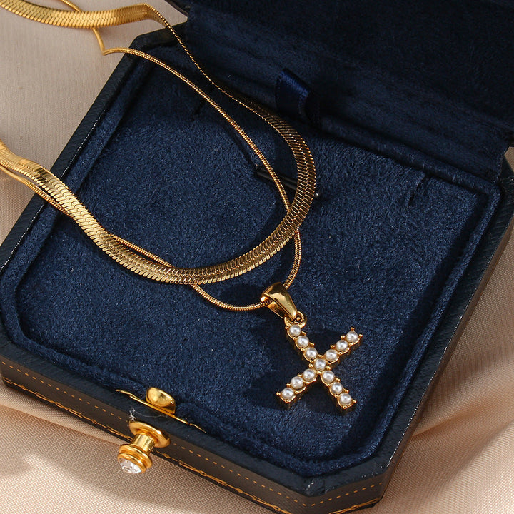 Fiona™ | Two-in-one necklace with initial
