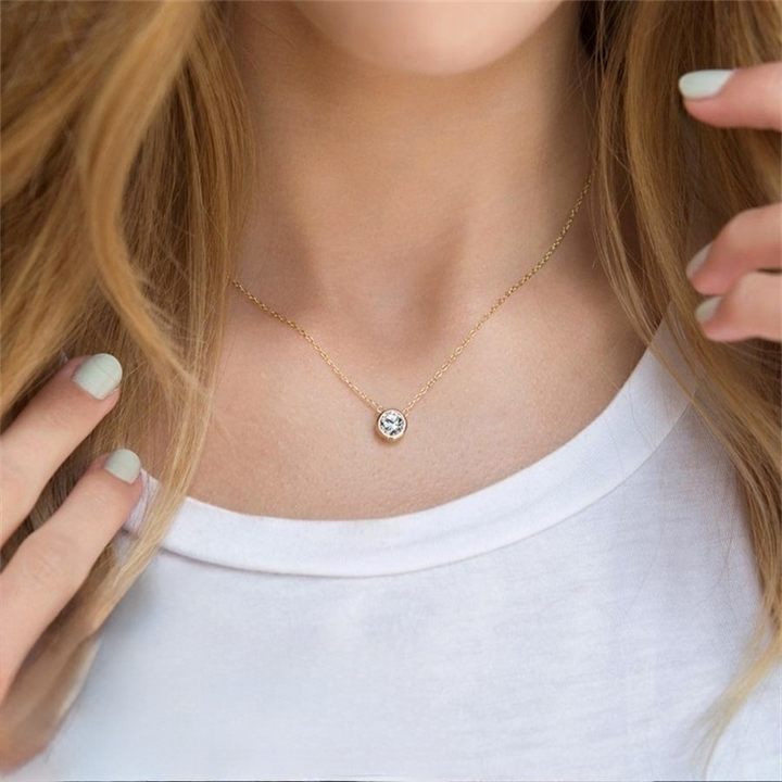 Amela™ | Birthstone Necklace
