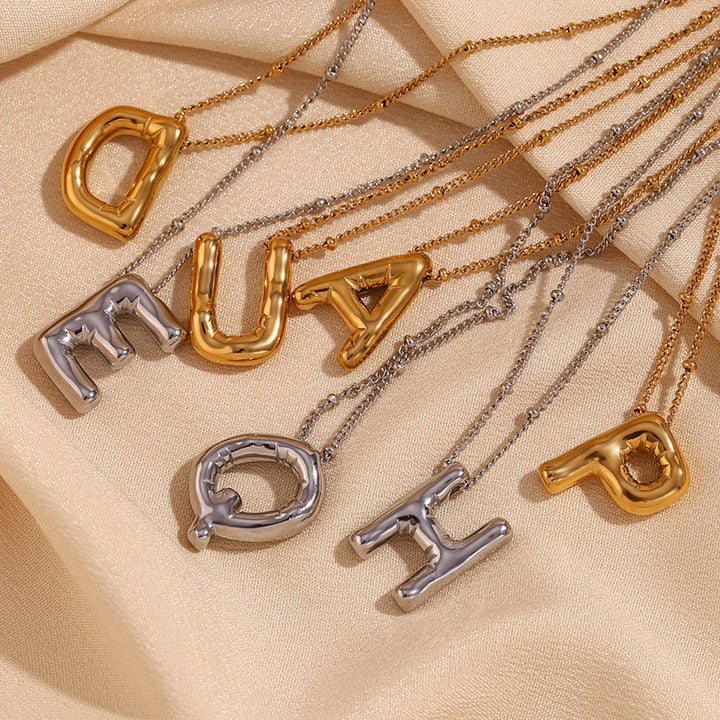 Clarisa™ | Necklace with Gold Initial
