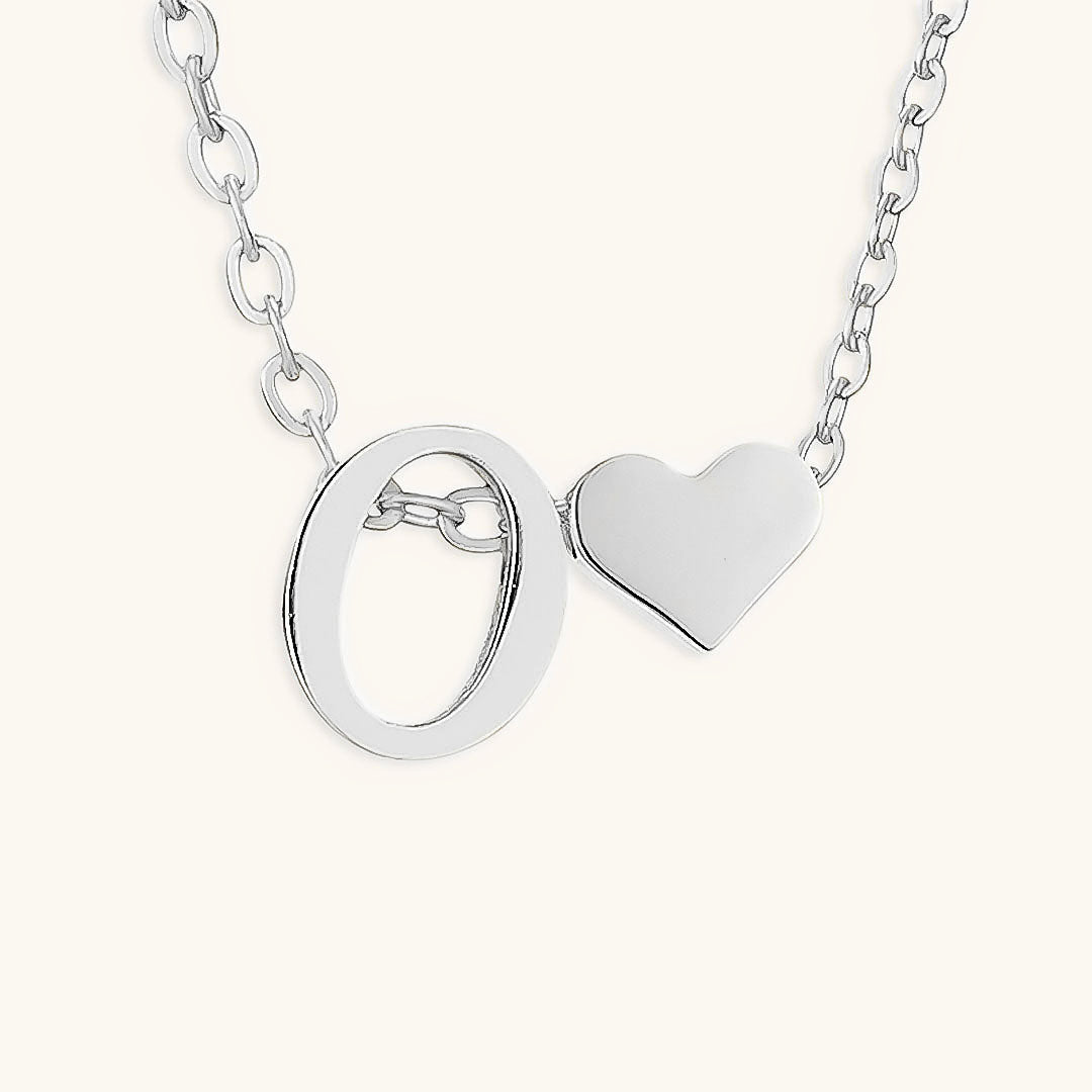 Ria™ | Heart and Initial Necklace