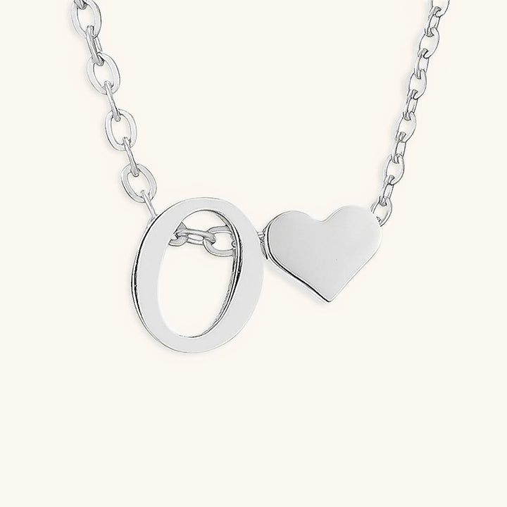 Ria™ | Heart and Initial Necklace