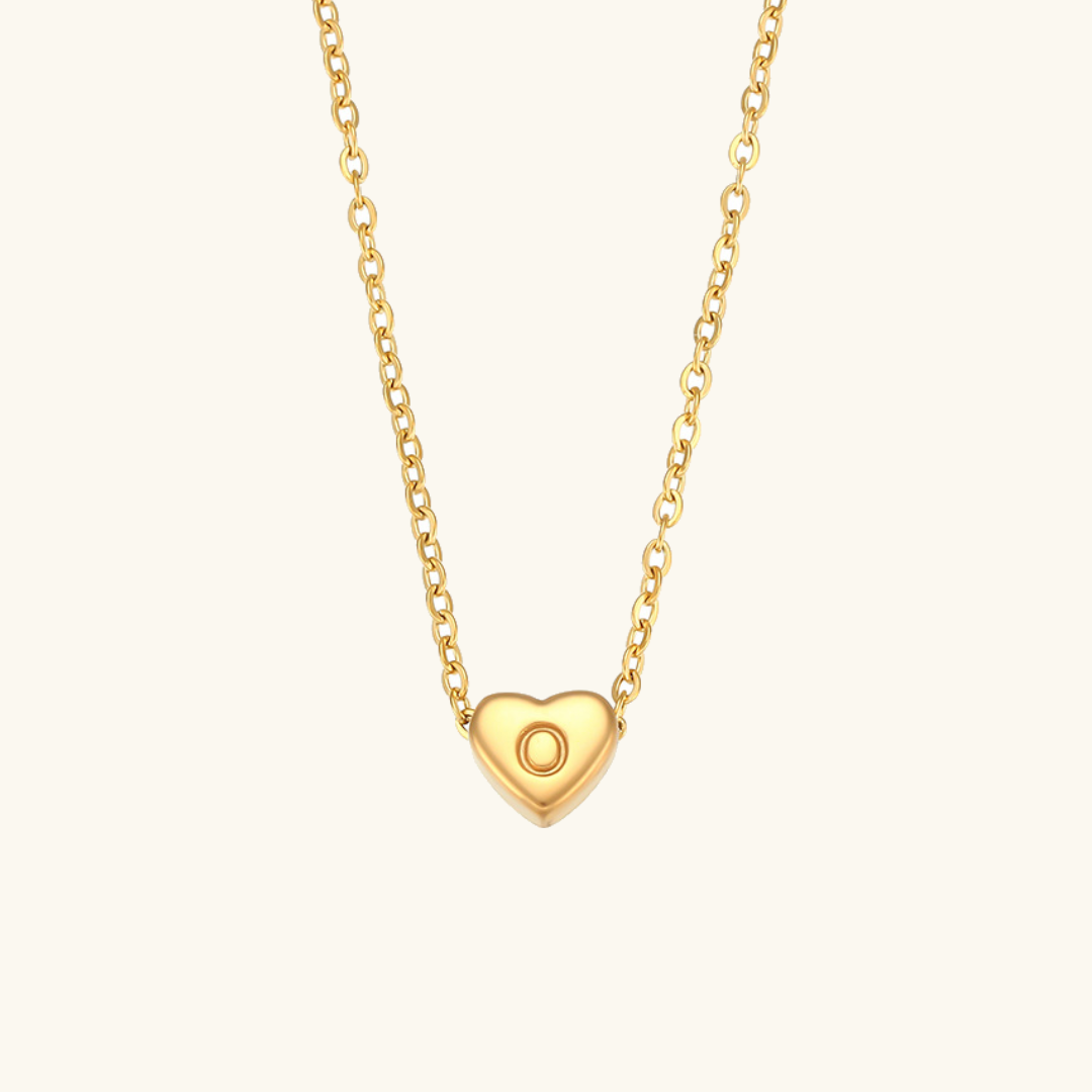 Hart™ | Heart Pendant Necklace with Initial