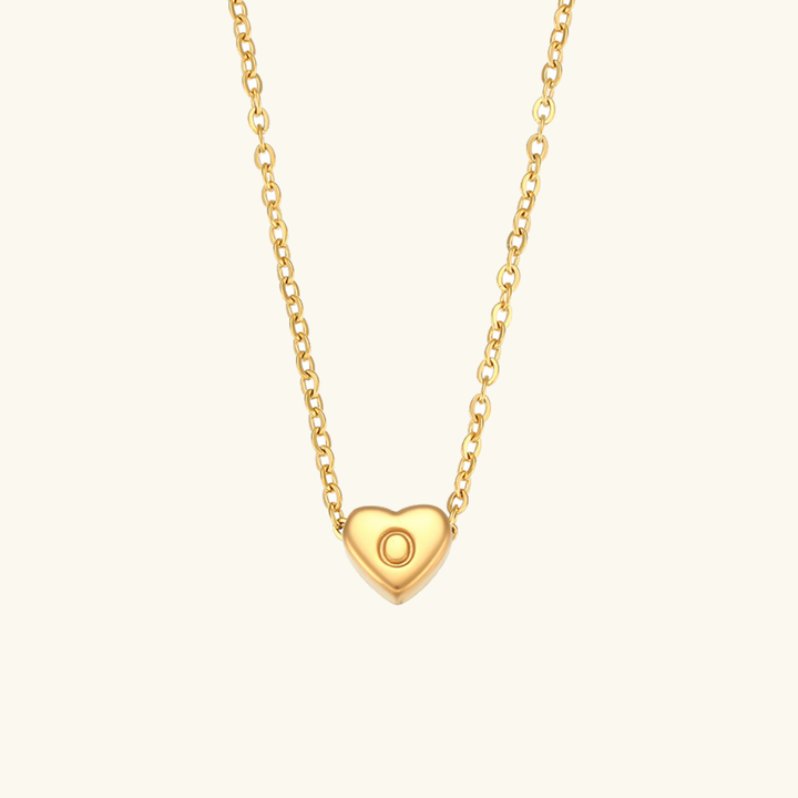 Hart™ | Heart Pendant Necklace with Initial