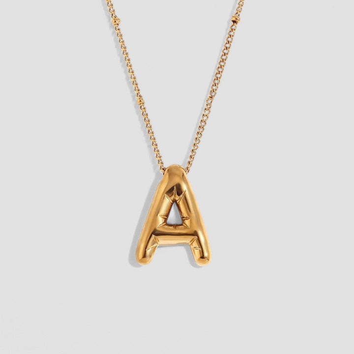 Clarisa™ | Necklace with Gold Initial