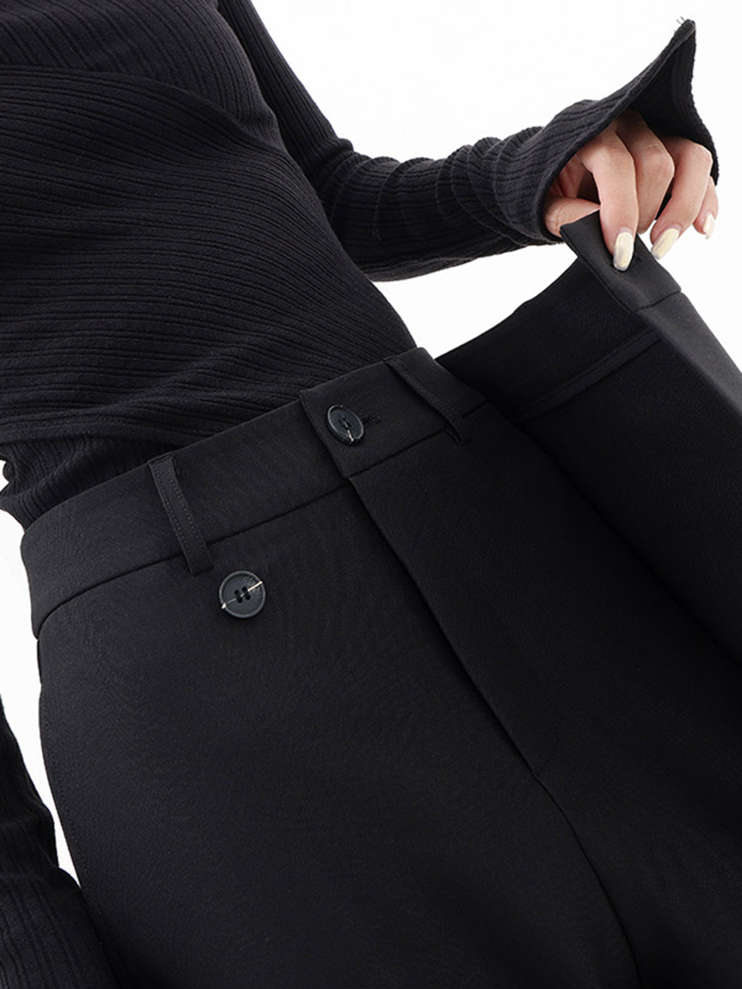 Miriam - Asymmetric Baggy Trousers