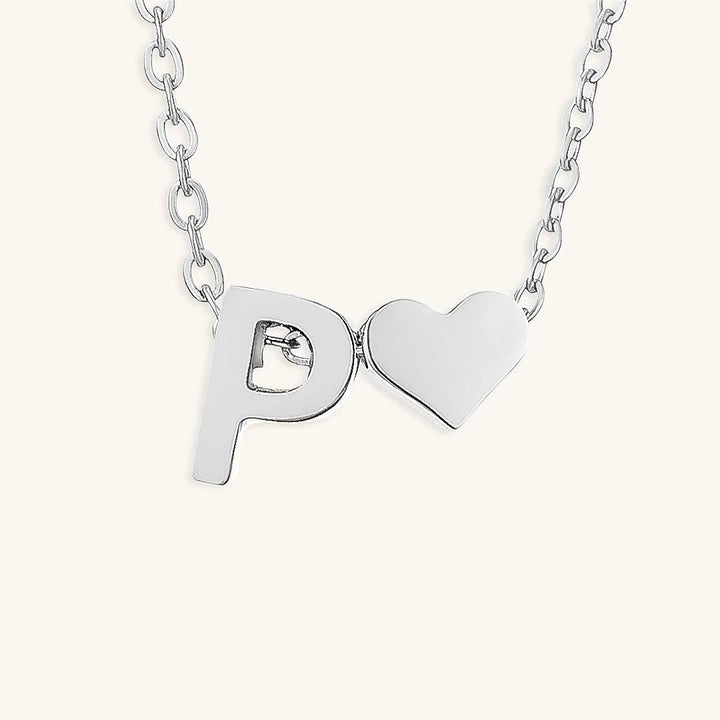 Ria™ | Heart and Initial Necklace