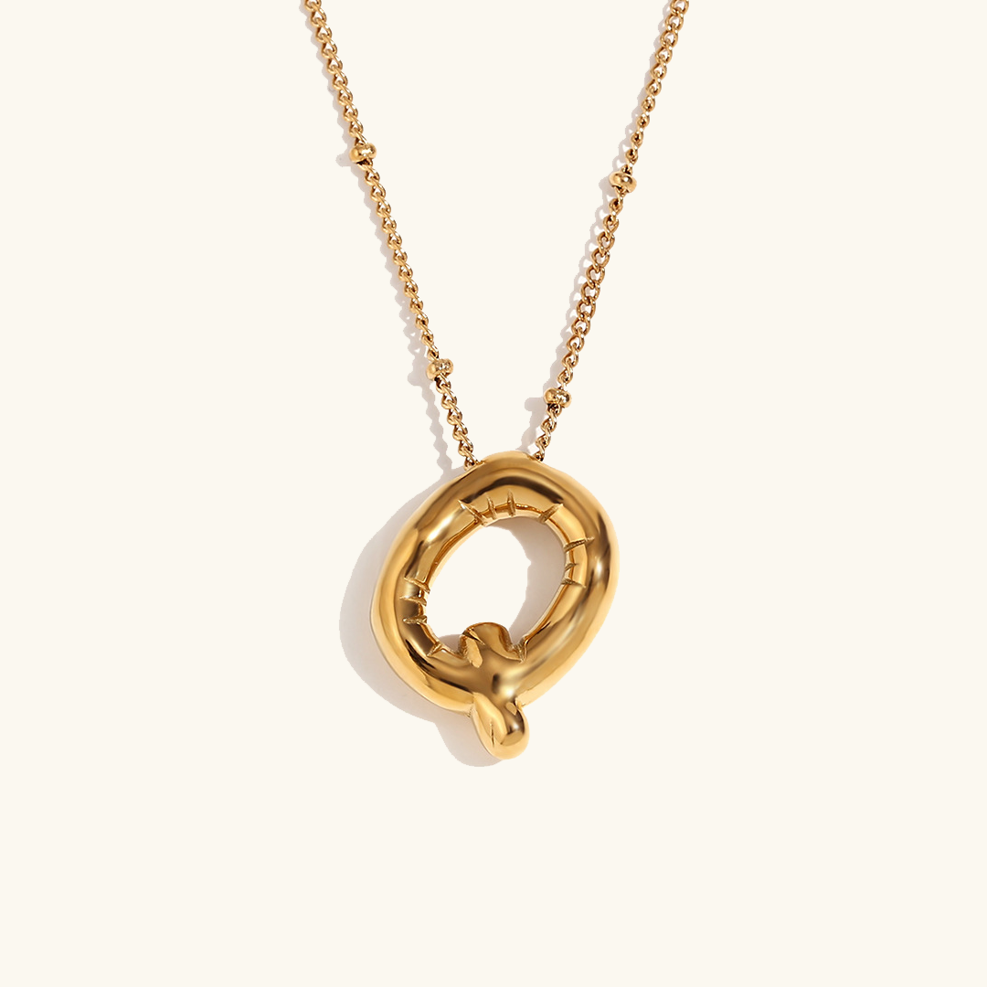 Clarisa™ | Necklace with Gold Initial
