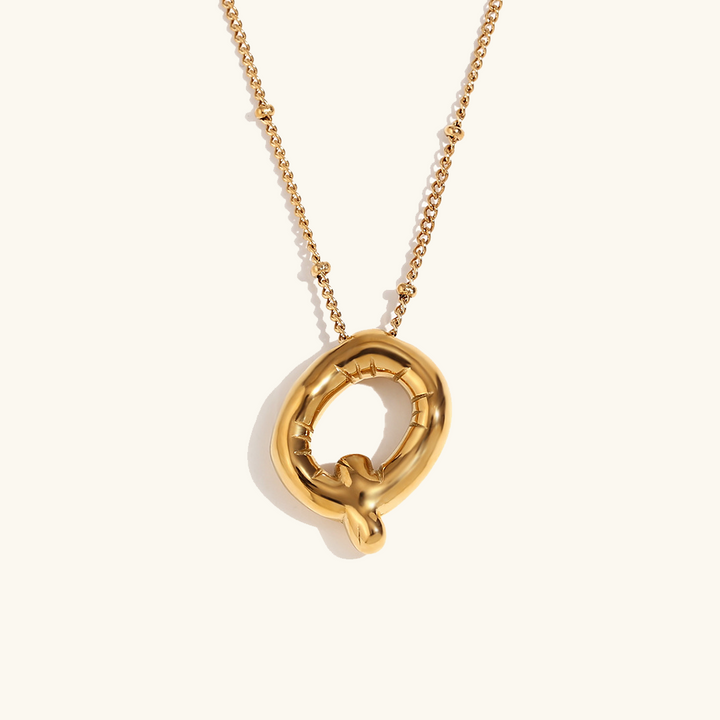 Clarisa™ | Necklace with Gold Initial