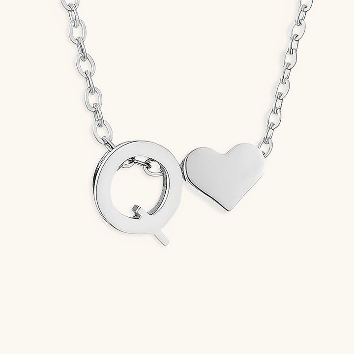 Ria™ | Heart and Initial Necklace