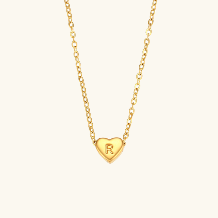 Hart™ | Heart Pendant Necklace with Initial