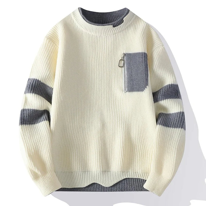 Knitmania | Casual Thick Knit Sweater for Men