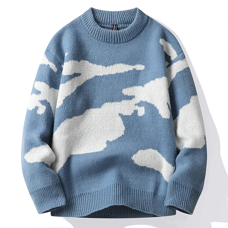 Knitmania | Men's Cloud Pattern Sweater