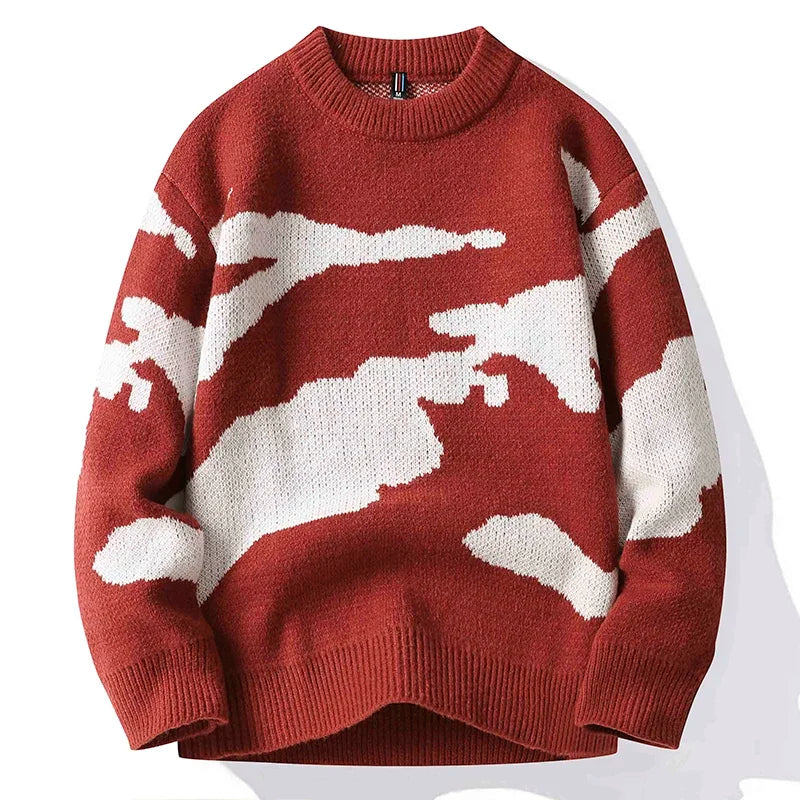 Knitmania | Men's Cloud Pattern Sweater