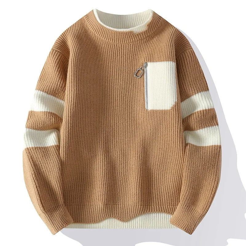 Knitmania | Casual Thick Knit Sweater for Men