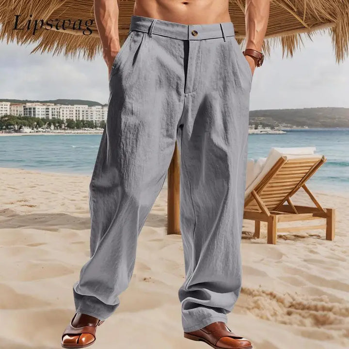 Igor - Relaxed Linen Trousers