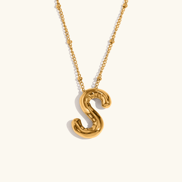Clarisa™ | Necklace with Gold Initial