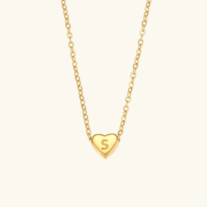 Hart™ | Heart Pendant Necklace with Initial