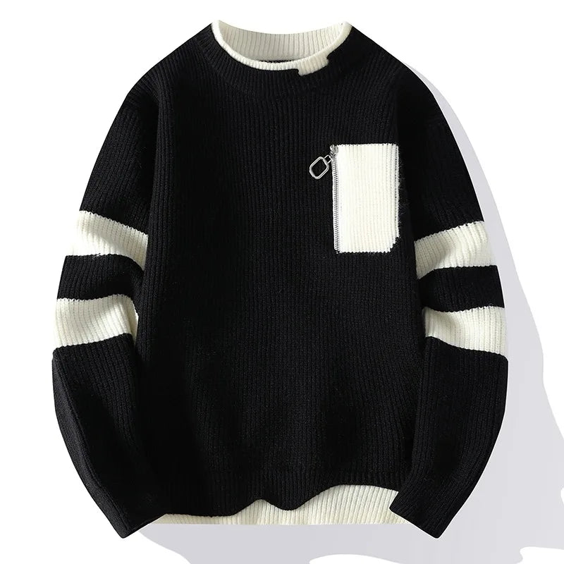 Knitmania | Casual Thick Knit Sweater for Men