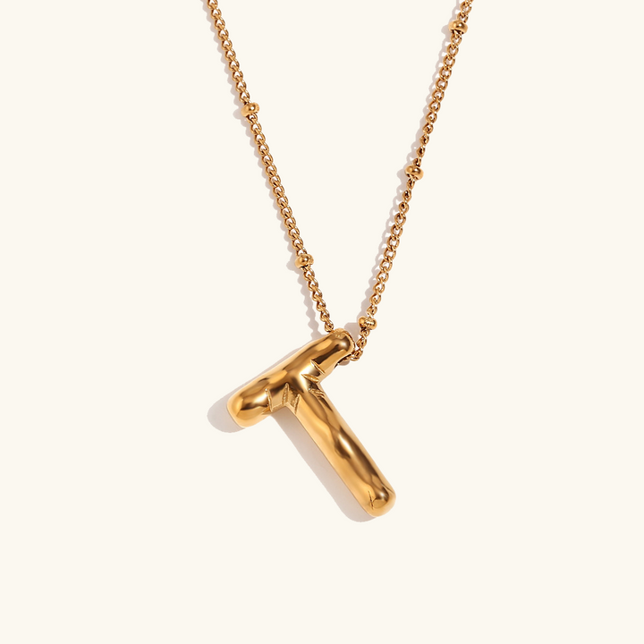 Clarisa™ | Necklace with Gold Initial