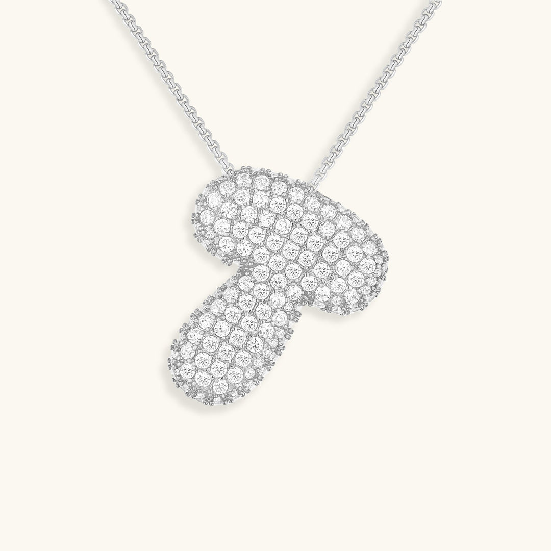 Bubble™ | Necklace with Diamonds and Initials