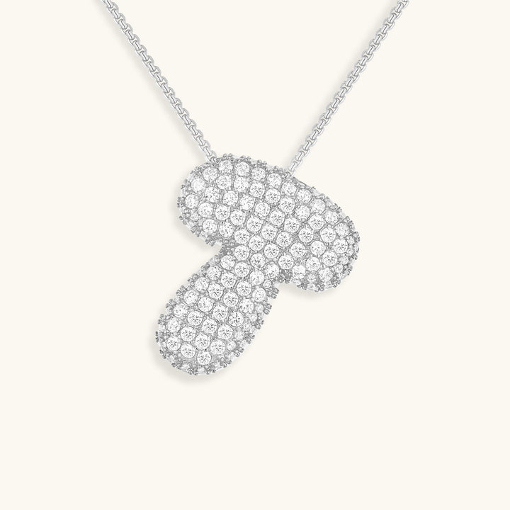 Bubble™ | Necklace with Diamonds and Initials