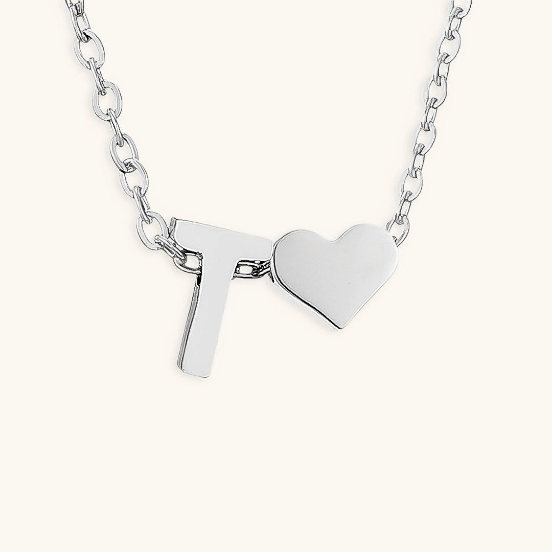 Ria™ | Heart and Initial Necklace