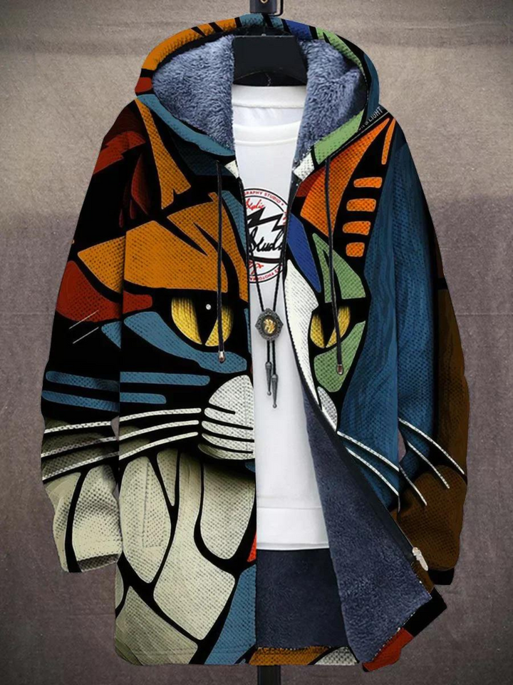 Leiara - Artfully Printed Jacket