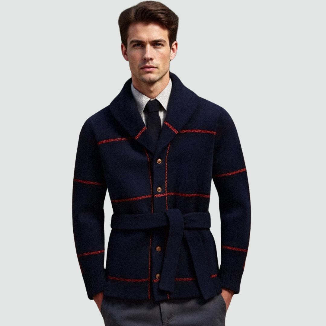 Franco - Belted Sweater Coat