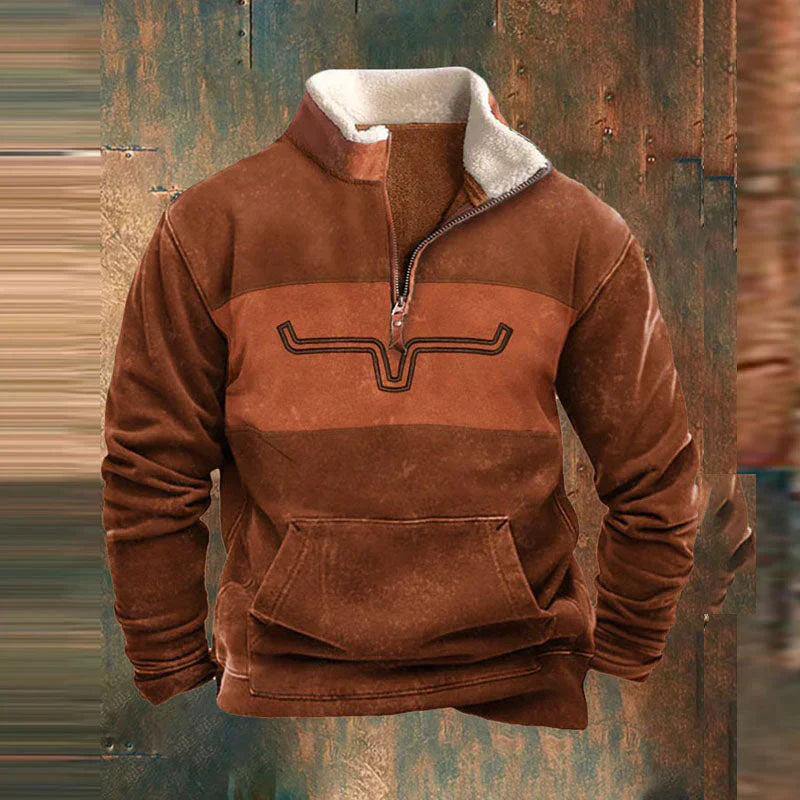 Daniel | Quarter Zip-Up Pullover