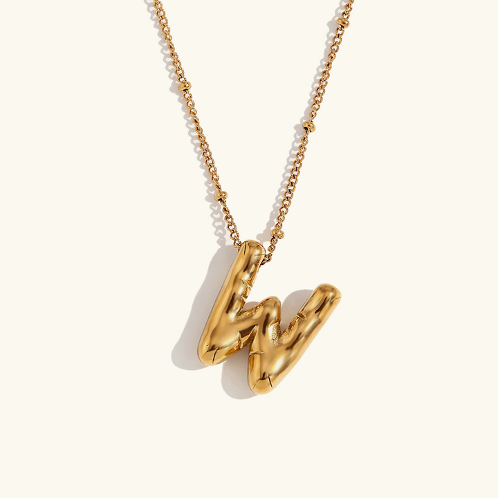 Clarisa™ | Necklace with Gold Initial