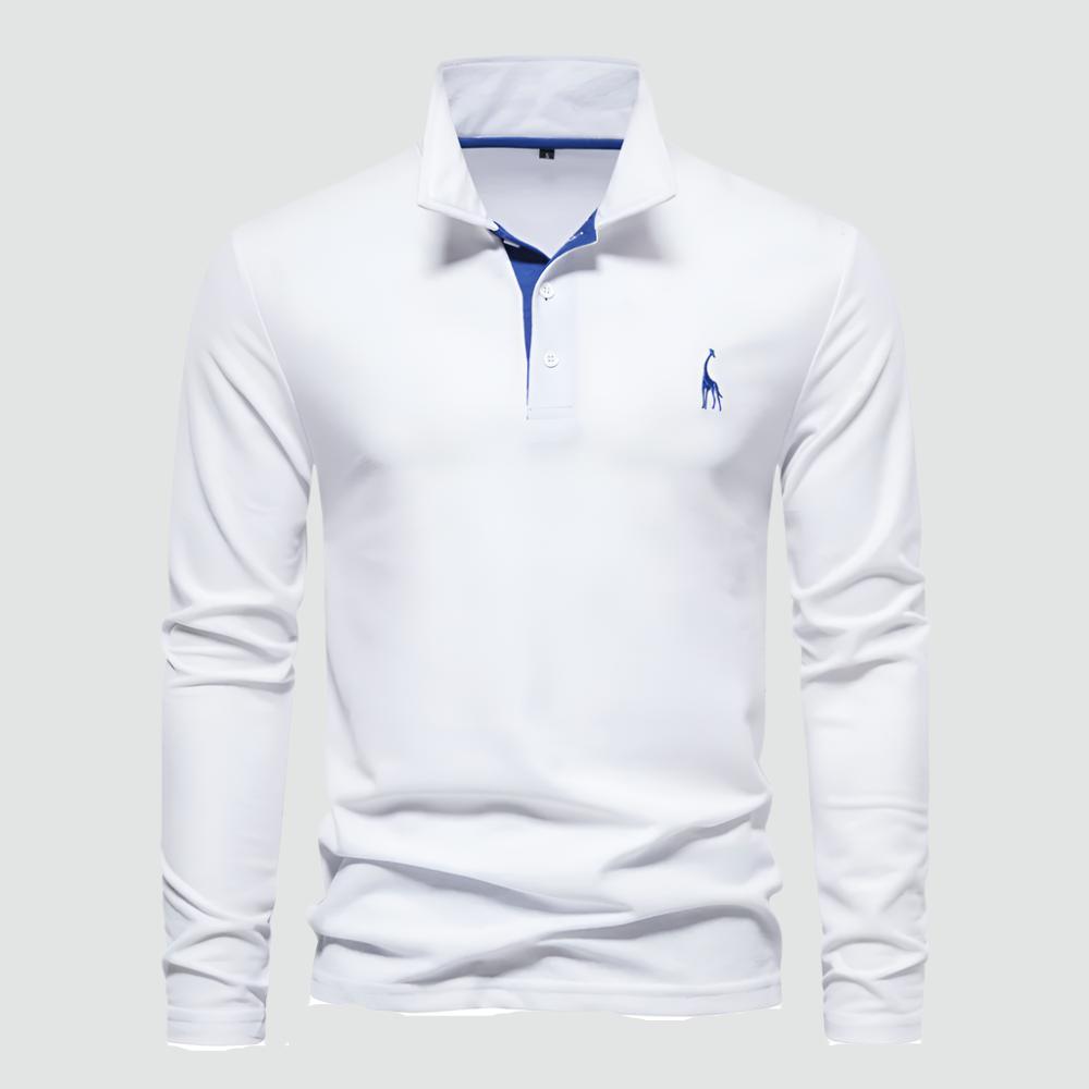 Reynan - Classic Long-Sleeve Polo Shirt