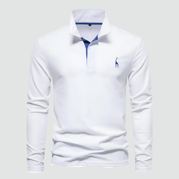 Reynan - Classic Long-Sleeve Polo Shirt