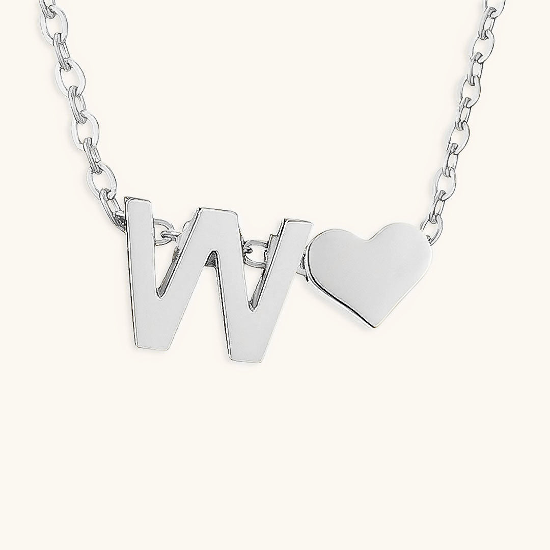 Ria™ | Heart and Initial Necklace