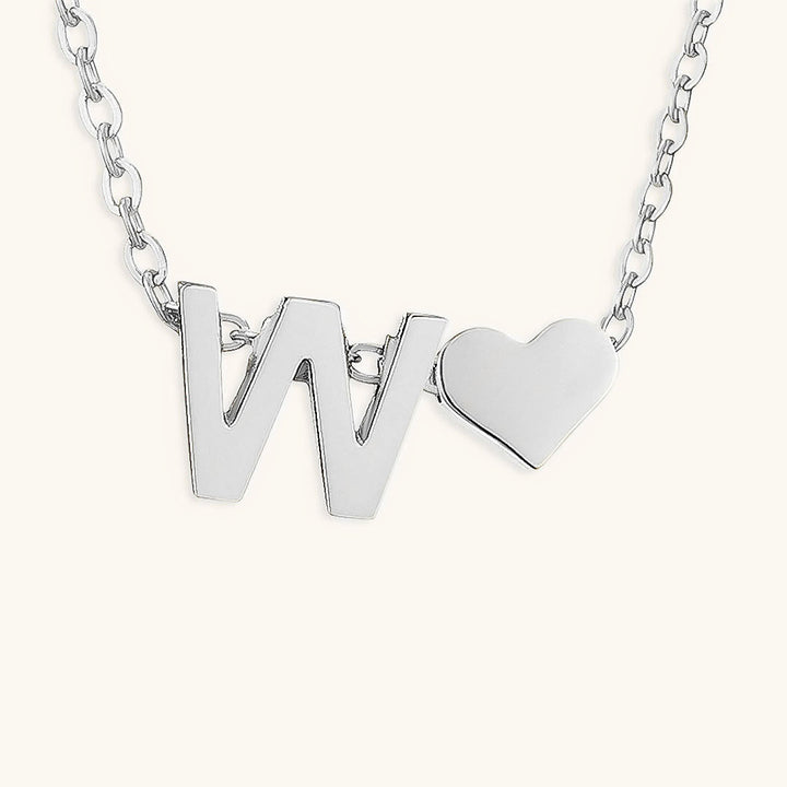 Ria™ | Heart and Initial Necklace