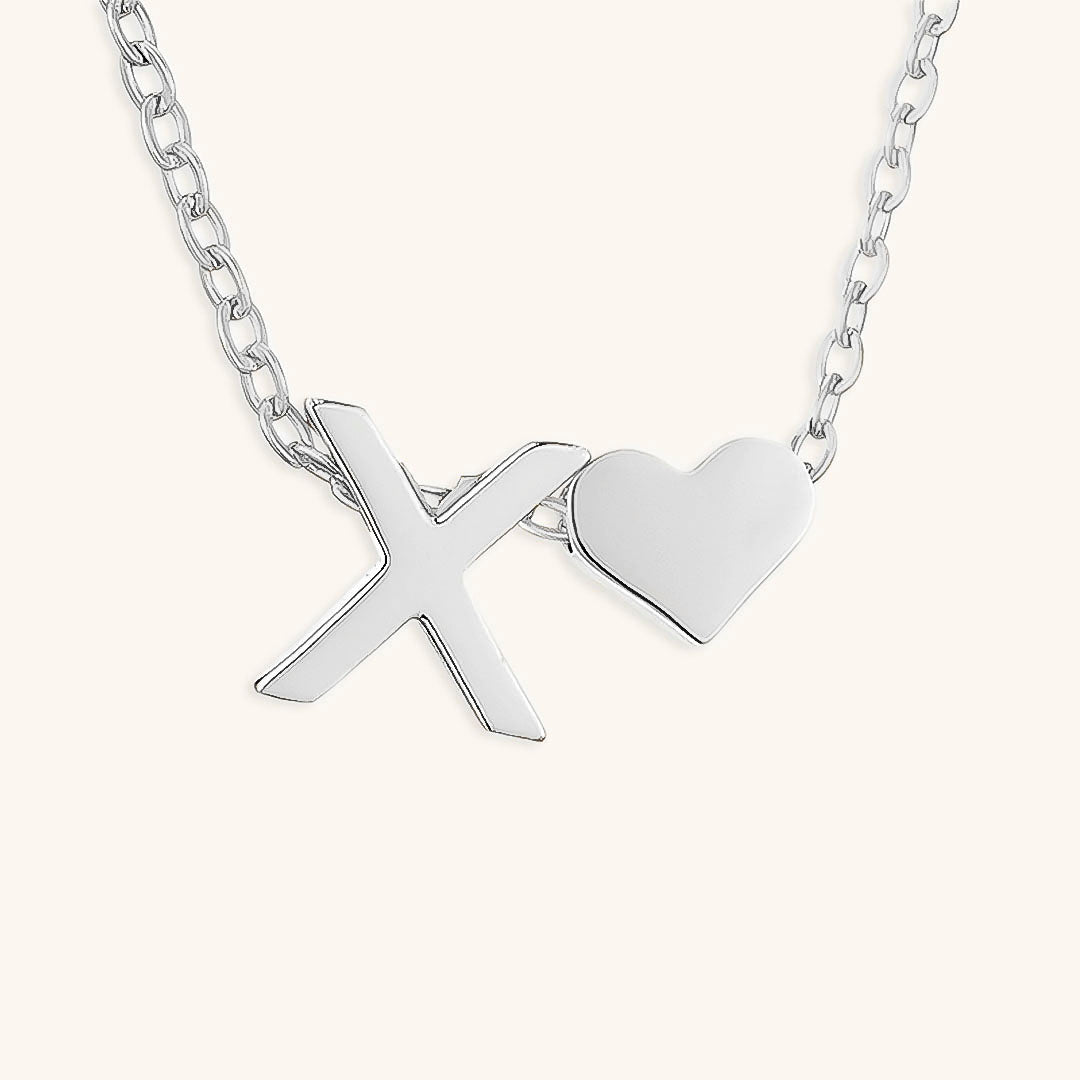 Ria™ | Heart and Initial Necklace