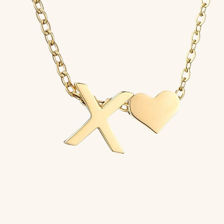 Ria™ | Heart and Initial Necklace