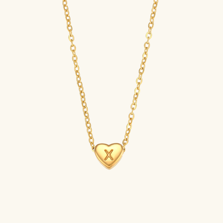 Hart™ | Heart Pendant Necklace with Initial