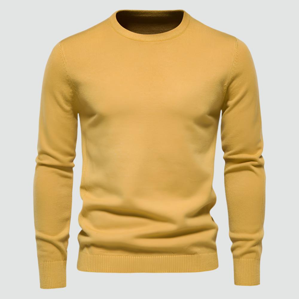 Fin - Slim-Fit Winter Knit Sweater