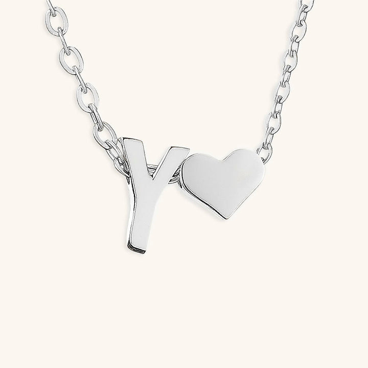 Ria™ | Heart and Initial Necklace