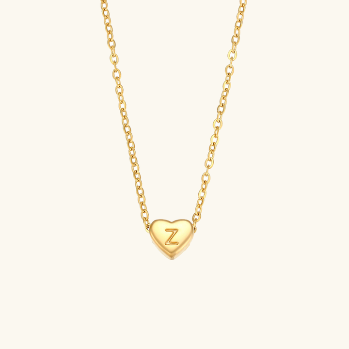 Hart™ | Heart Pendant Necklace with Initial