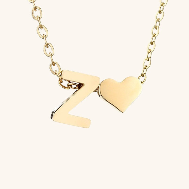 Ria™ | Heart and Initial Necklace